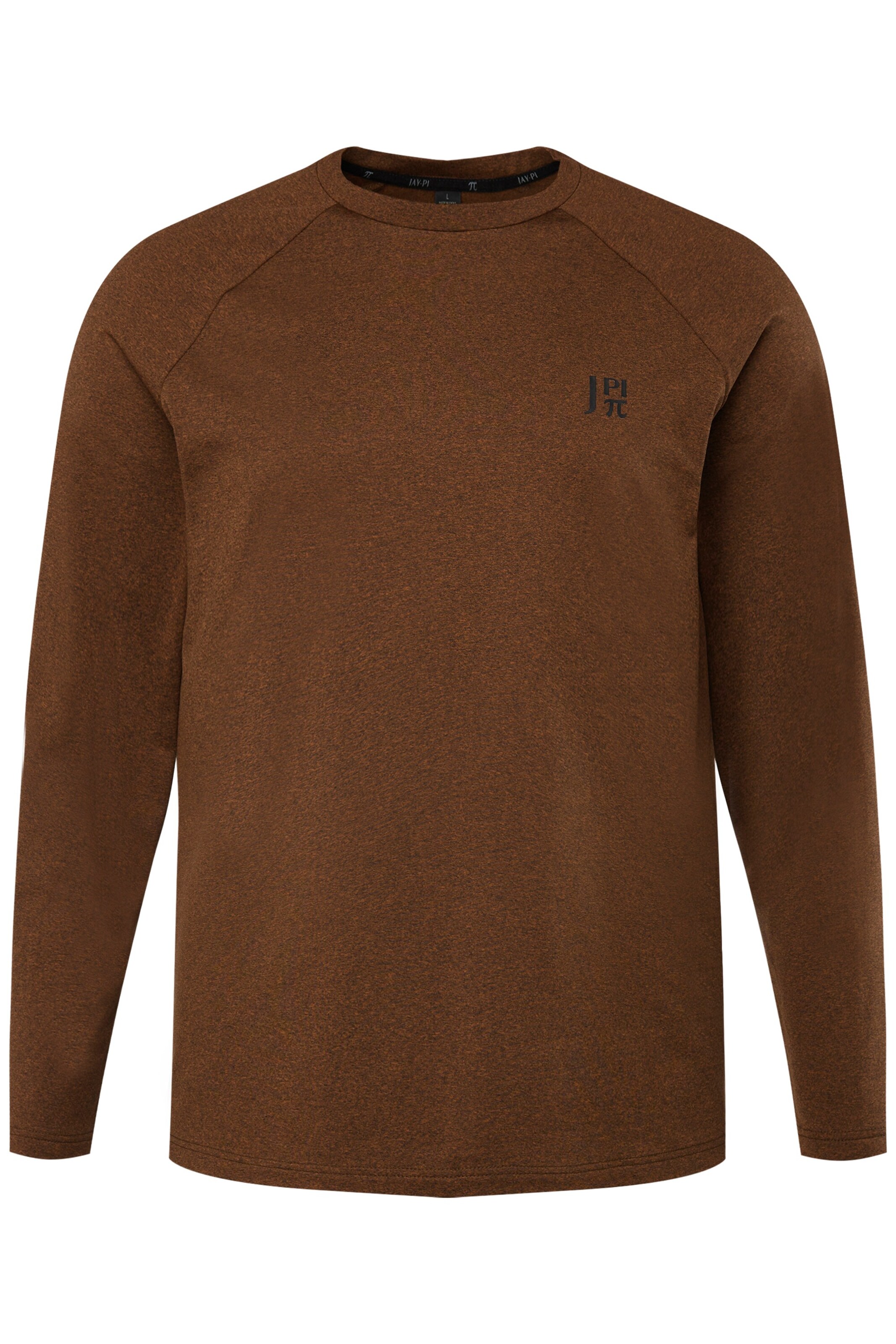 JAY-PI Shirt in Bruin: voorkant