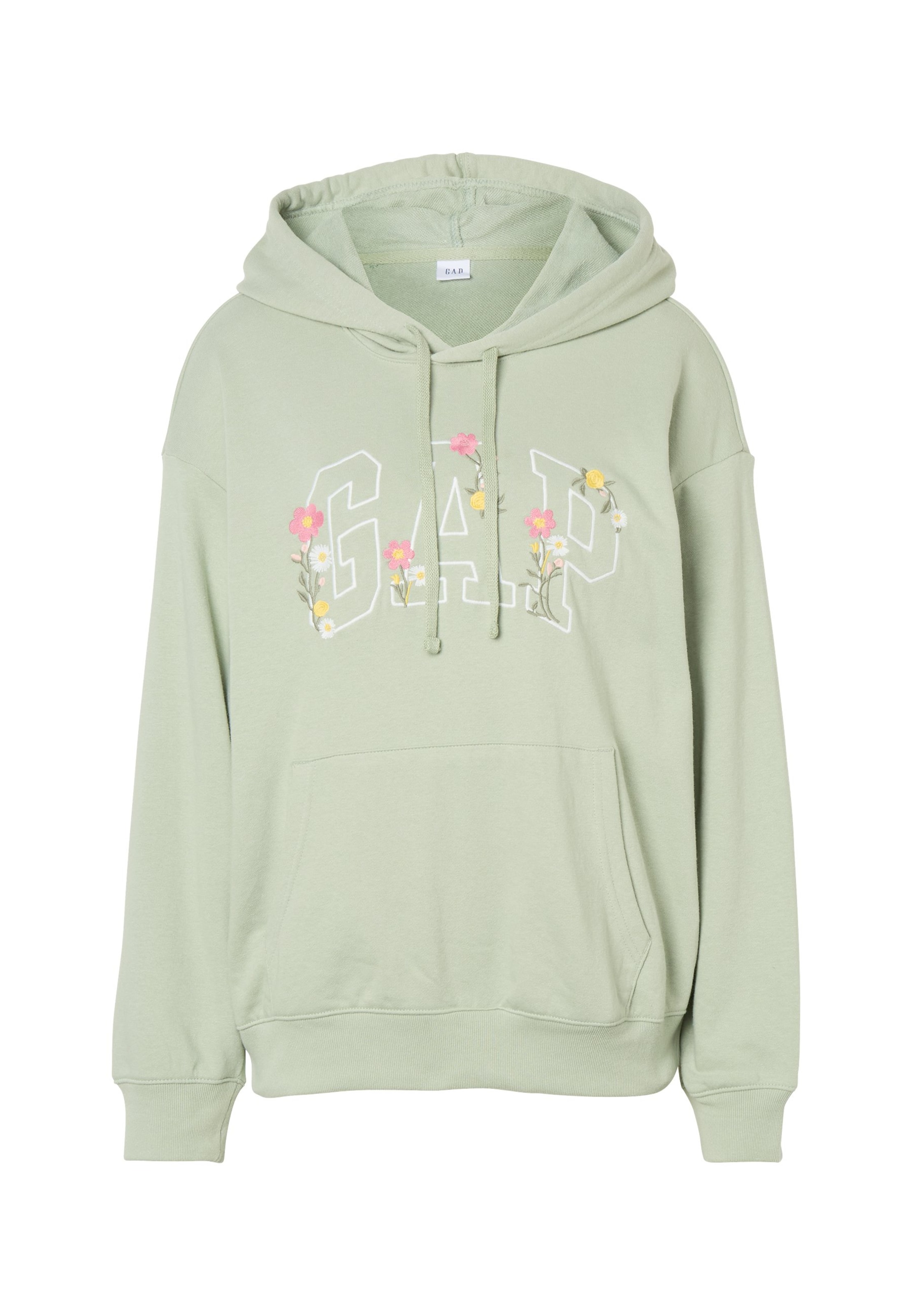 Sweat-shirt 'HERITAGE' GAP en vert : devant