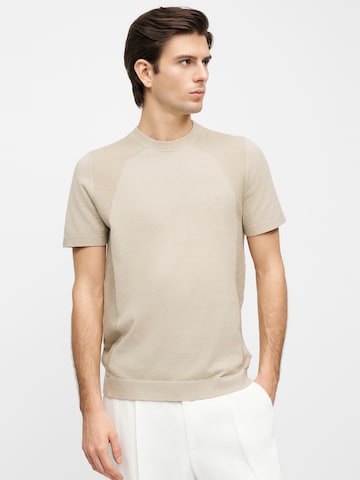 BOSS Свитер 'Momentum' в Бежевый