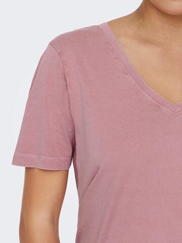 JDY Shirt 'FAROCK' in Pink