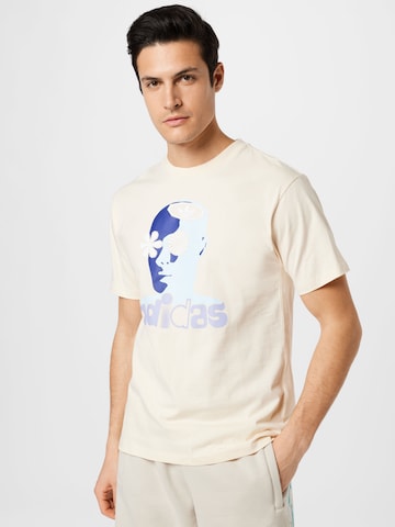 ADIDAS ORIGINALS T-Shirt 'PLAY HEAD' in Weiß: predná strana