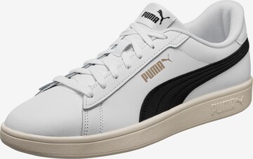 PUMA - Zapatillas deportivas bajas 'Smash 3.0' en blanco: frente