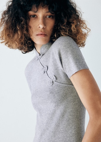 Pull-over 'SHOOU' MANGO en gris