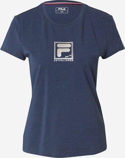 FILA Funkční tričko 'Carry' - námořnická modř / stříbrná, Produkt