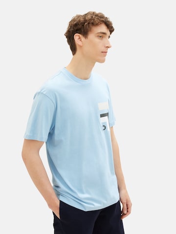 TOM TAILOR DENIM T-Shirt in Blau