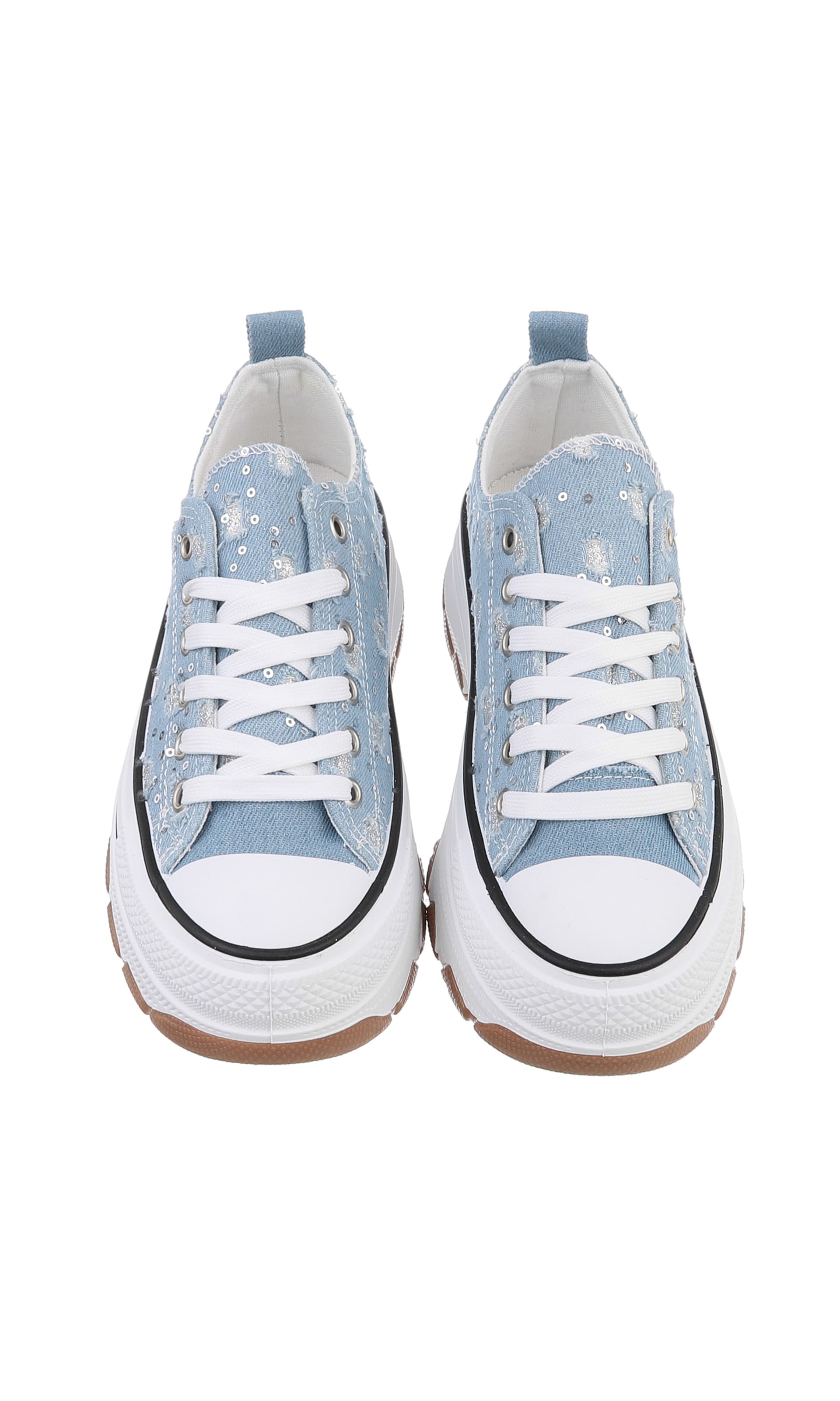 Ital-Design Sneaker in Blau