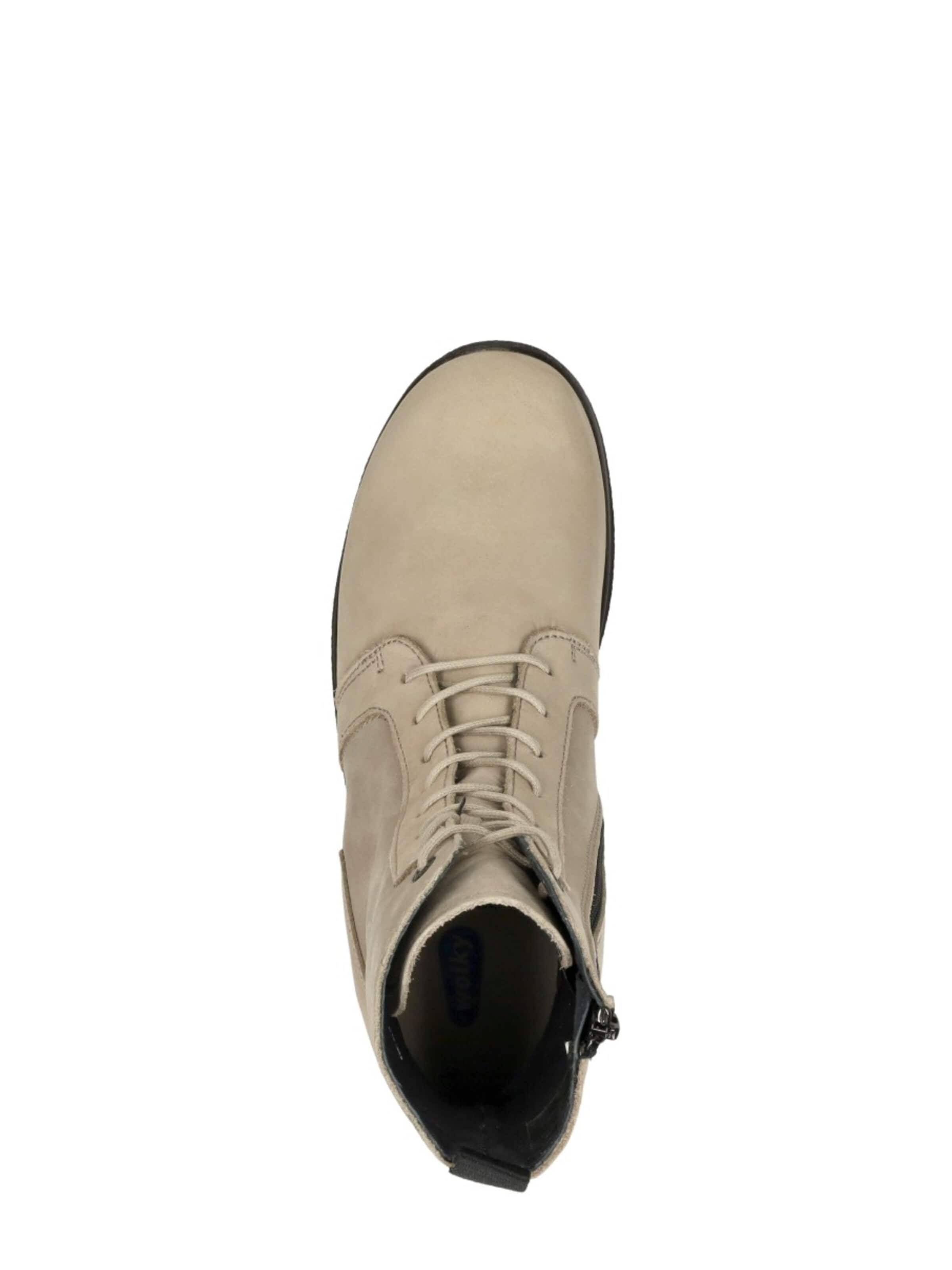 Wolky Schnürstiefelette 'Viper'‌ in Beige