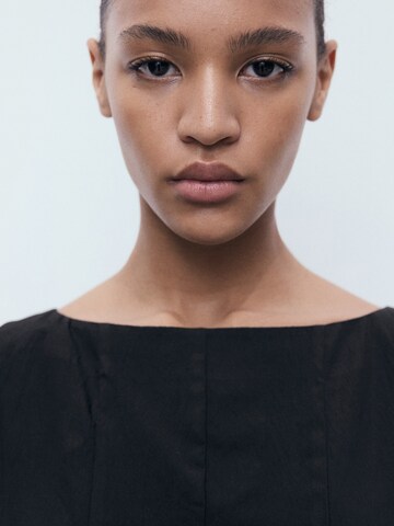 MANGO Dress 'TERRY' in Black