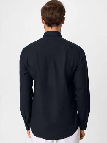 Coupe regular Chemise Dandalo en bleu