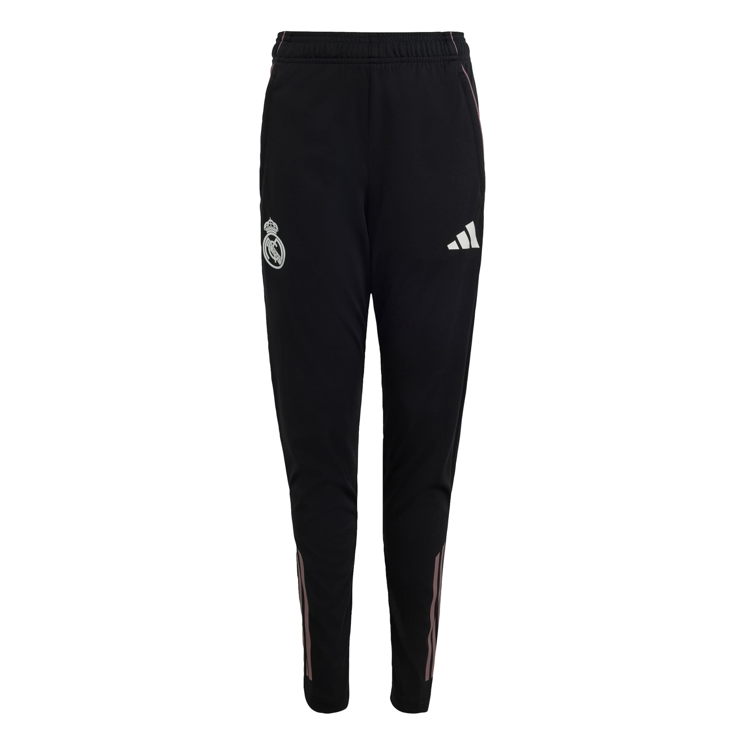 ADIDAS PERFORMANCE Slim fit Sports trousers 'Real Madrid Tiro 25 Competition' in Black: front