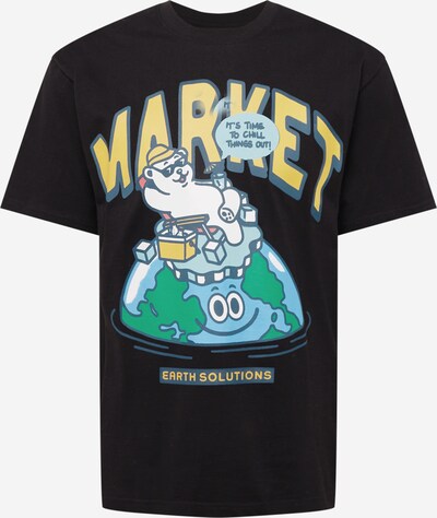 MARKET T-Shirt 'Time To Chill Out' en mélange de couleurs / noir, Vue avec produit