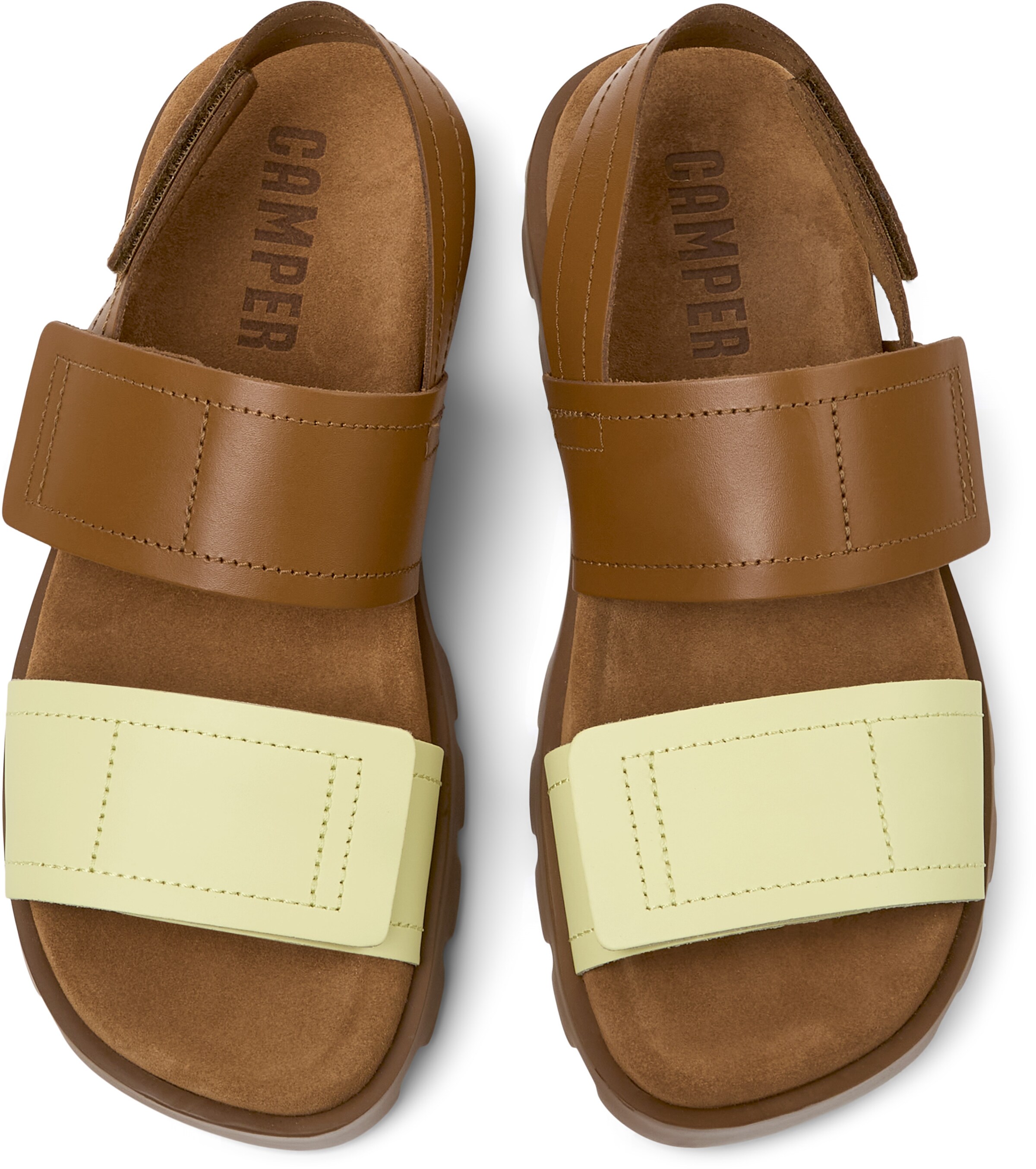 CAMPER Sandale 'Brutus' in Braun