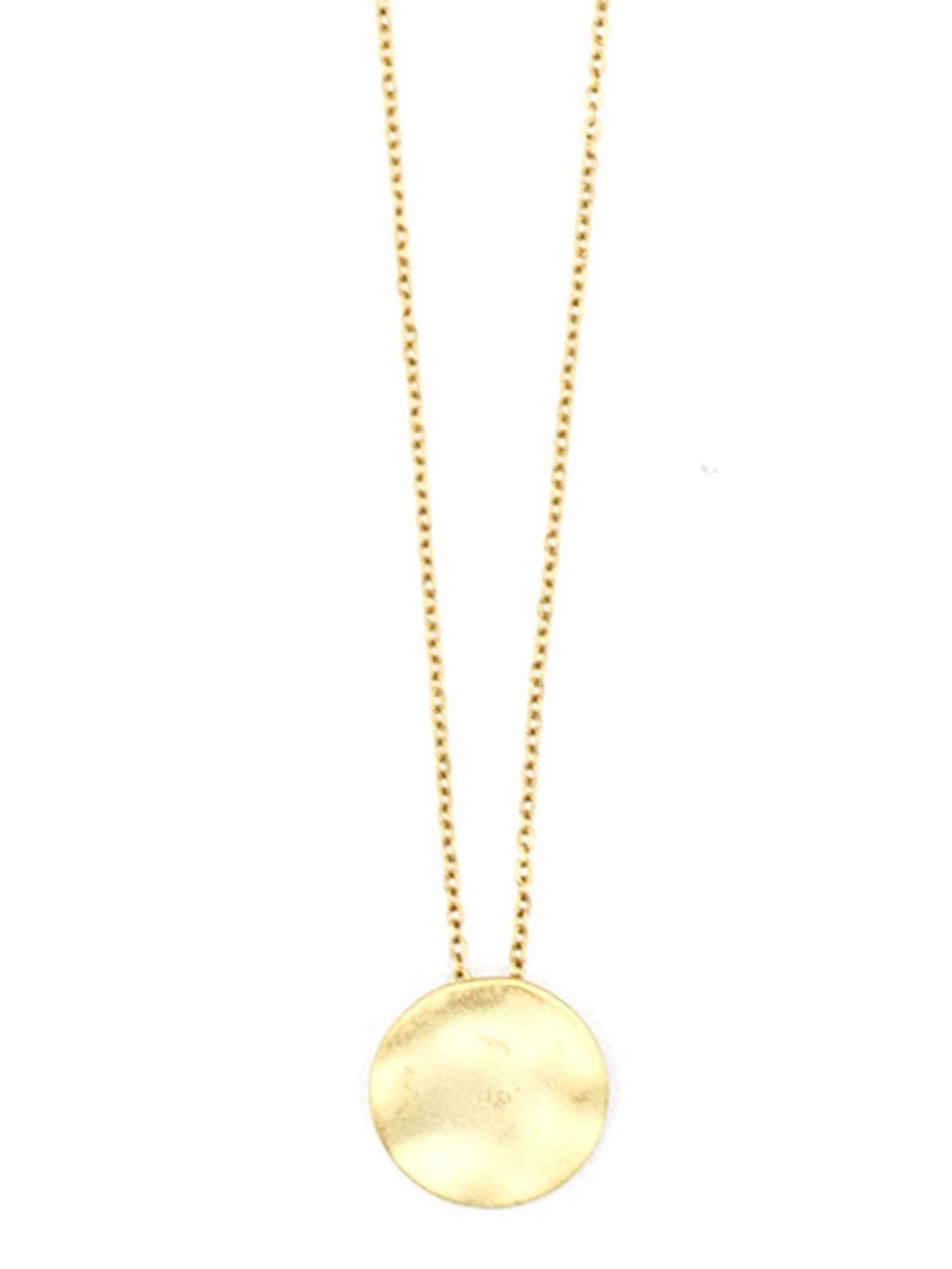 Sergio Engel Kette 'Sienna 04' in Gold: Vorderseite