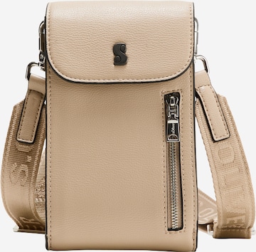 s.Oliver Skulderveske i beige: forside