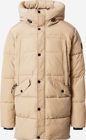 INDICODE JEANS Jacke in Beige: predná strana