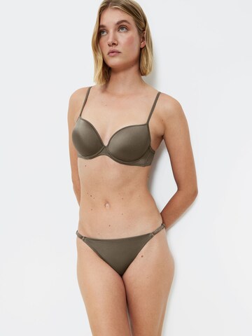 TRIUMPH Push-up Bikini Top ' Midnight Swim ' in Bronze