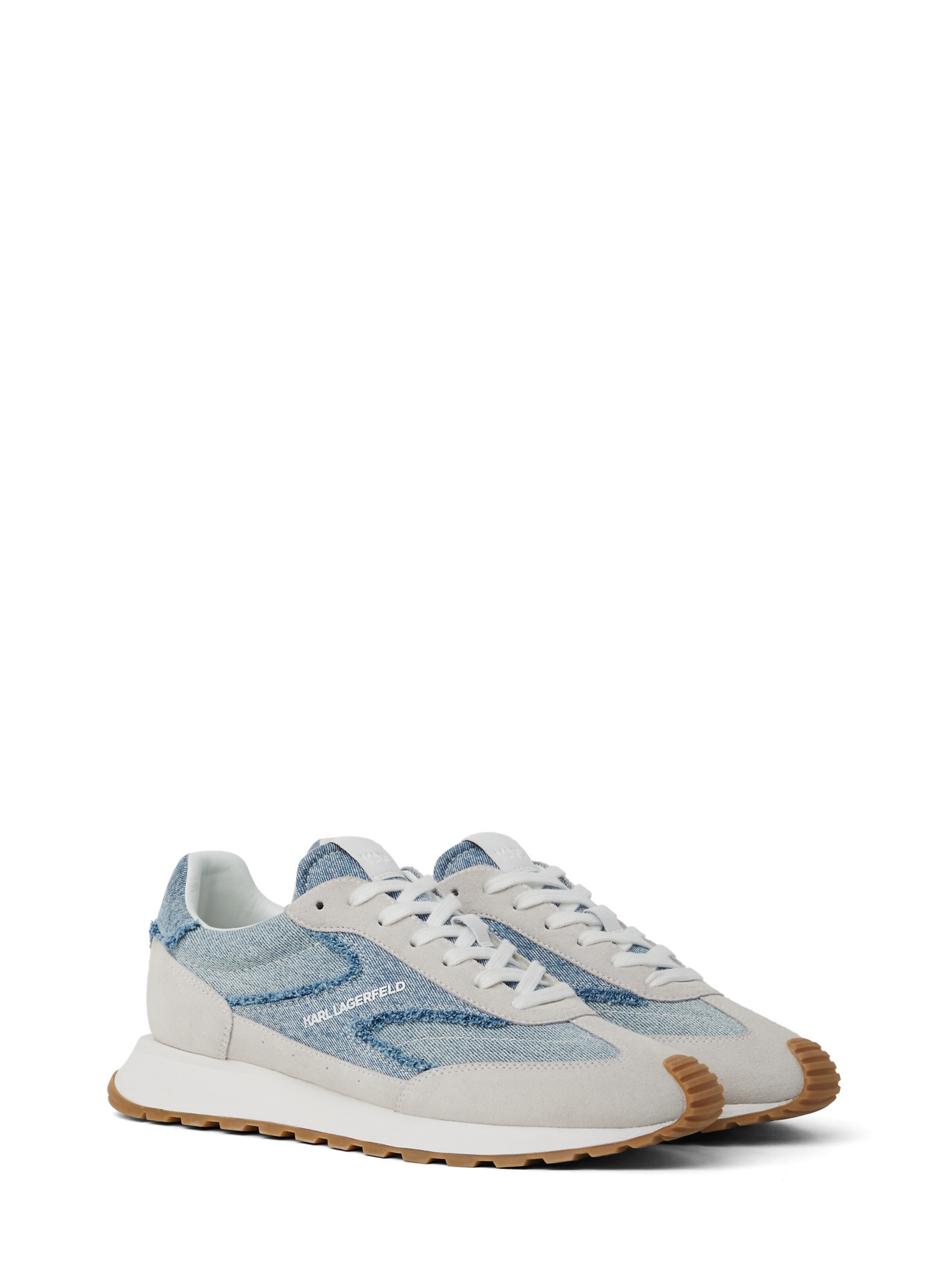 KARL LAGERFELD JEANS Madalad ketsid 'Kairo', värv valge