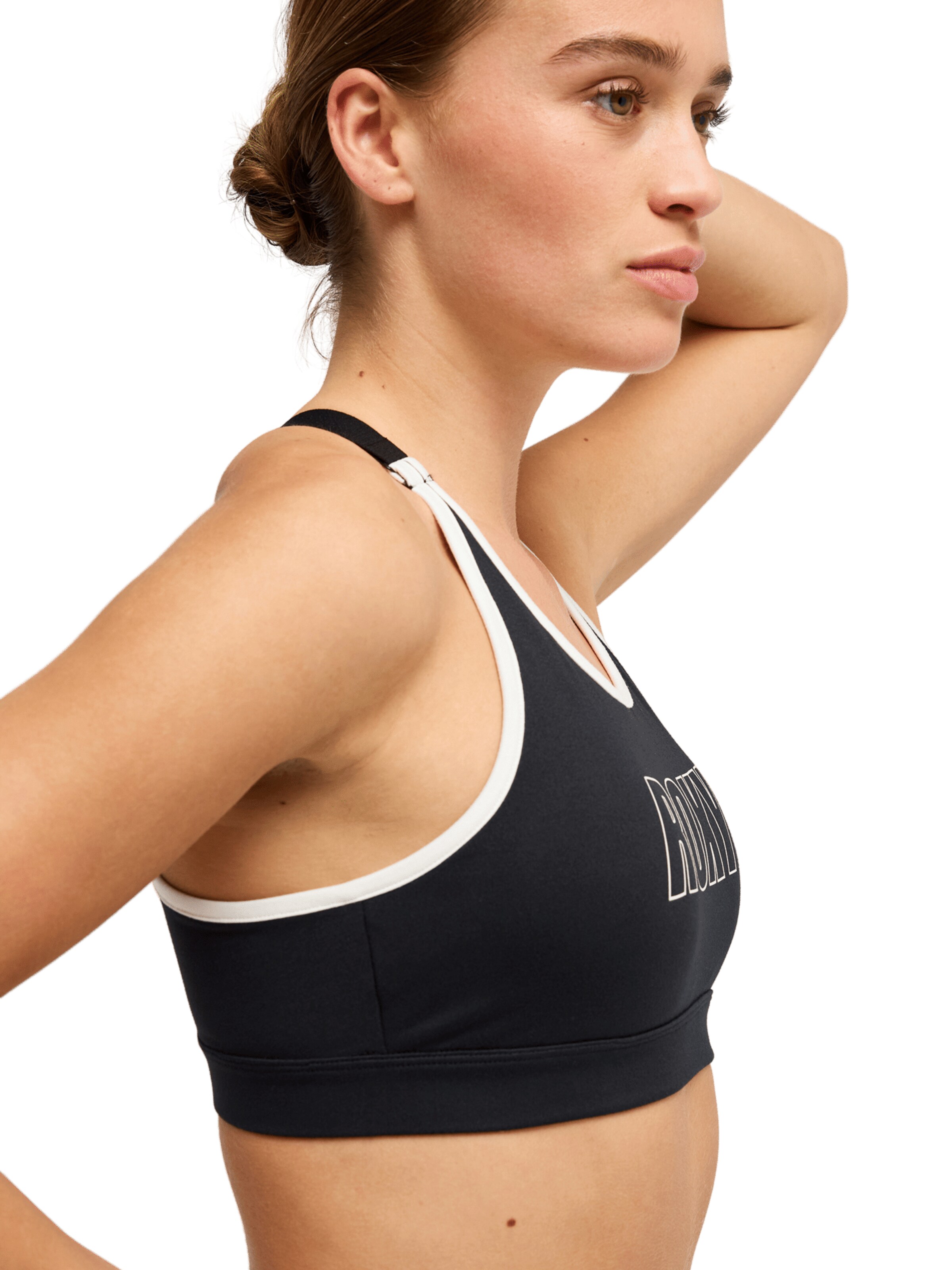 ROXY Bustier Sport-BH 'Everyday Flow' in Schwarz