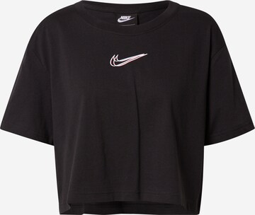 Nike Sportswear Póló - fekete: elől