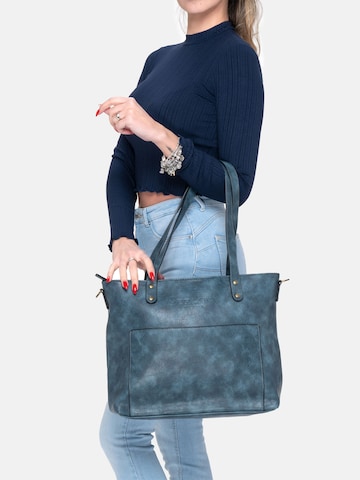 Herling Shopper 'Mauer' in Blue
