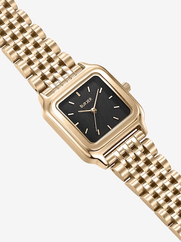 Orologio analogico 'Macy Gold Black' di BURKER Watches in oro