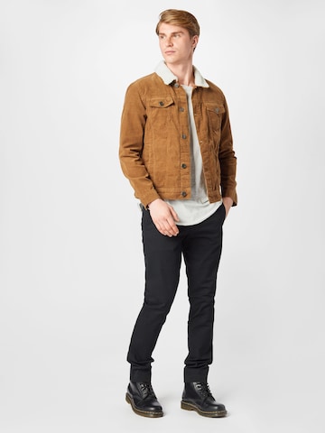 GAP Skinny Chino kalhoty 'V-ESSENTIAL' – černá