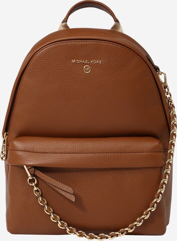 MICHAEL Michael Kors Rucksack 'Slater' in Braun: predná strana