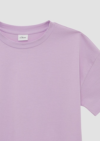 s.Oliver T-Shirt in Lila