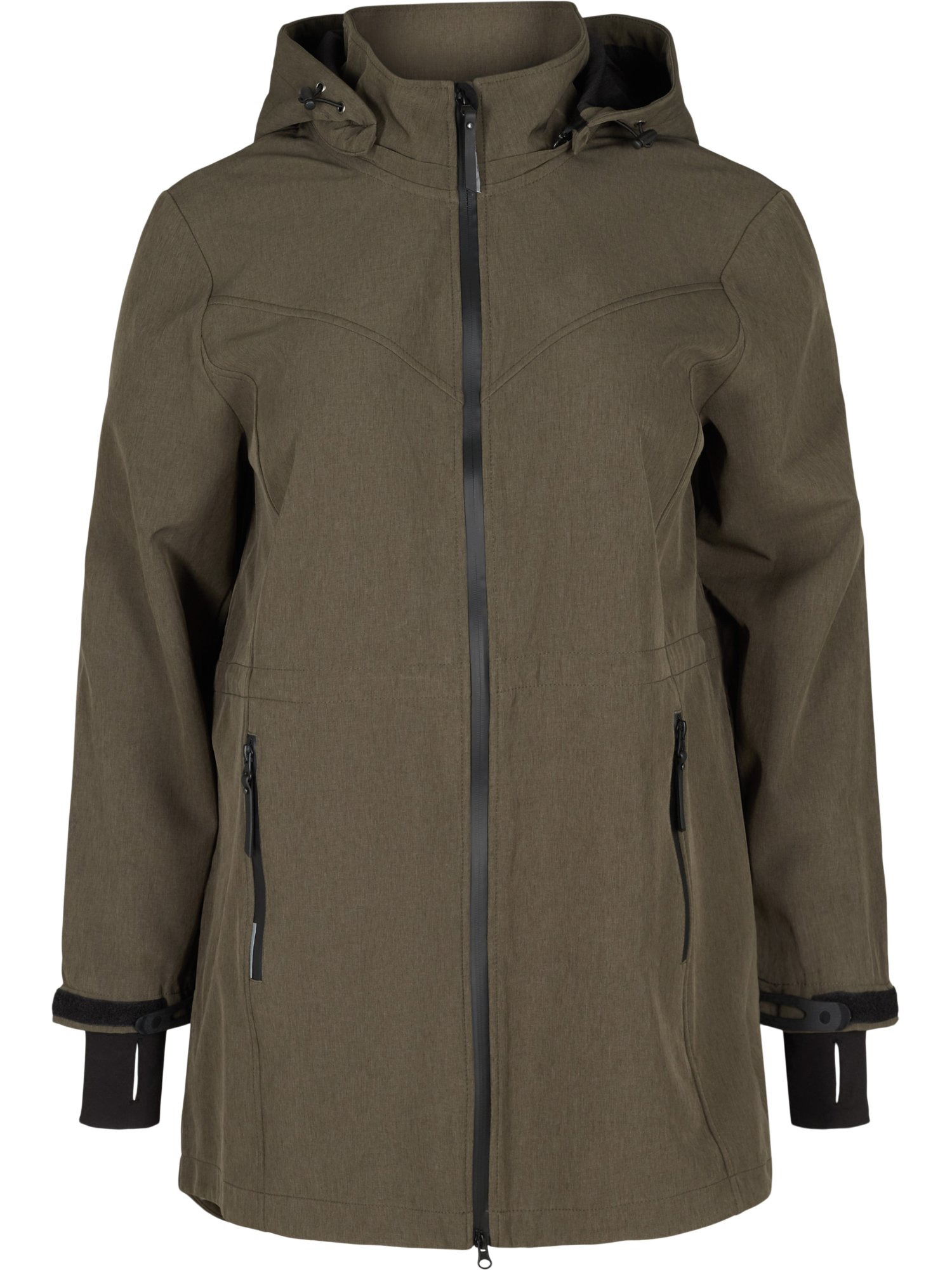 Giacche sportive RF4BJ Zizzi Giacca per outdoor Maura Spring in Cachi Giacche sportive RF4BJ Zizzi Giacca per outdoor Maura Spring in Cachi