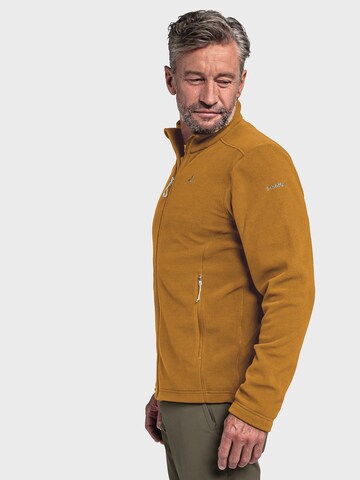 Schöffel Athletic fleece jacket in Yellow