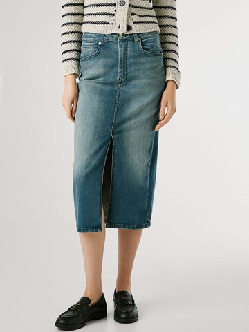 Pepe Jeans Rok in Blauw: voorkant