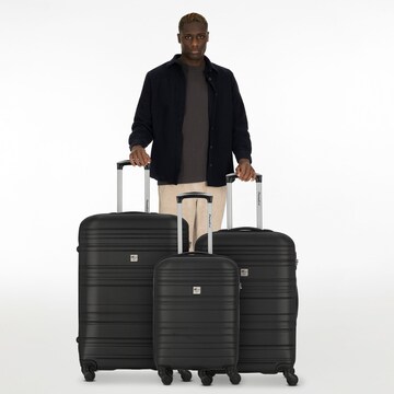 CHECK.IN Suitcase Set 'Paradise' in Black