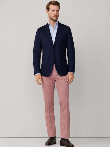 Hackett London Slim fit Suit Jacket 'Hopsack' in Blue