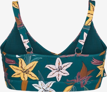 Swim by Zizzi Bustier Bikinitop 'SKATRIN' in Groen