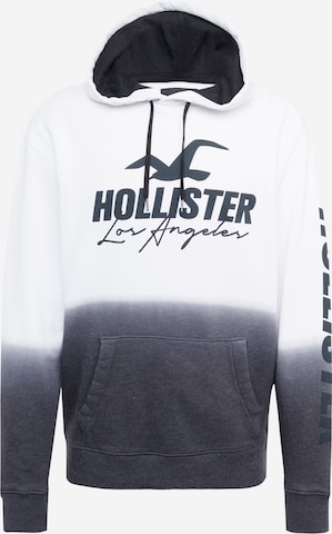 HOLLISTER Sweatshirt in White: front