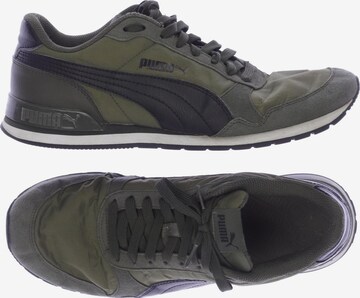 PUMA Halbschuh 41 in Grün: predná strana