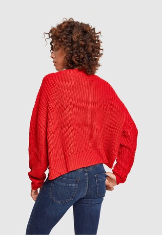 Pull-over Urban Classics en rouge