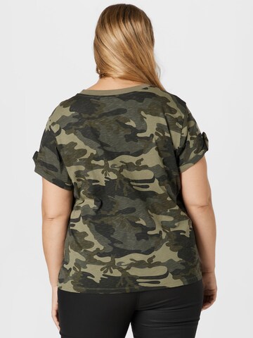 T-shirt River Island Plus en vert