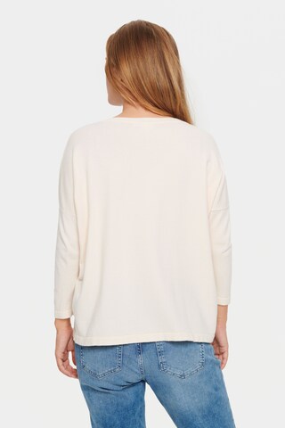 SAINT TROPEZ Pullover 'Baria' i beige