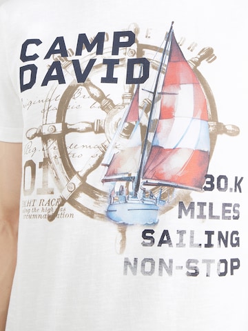 CAMP DAVID Shirt in White