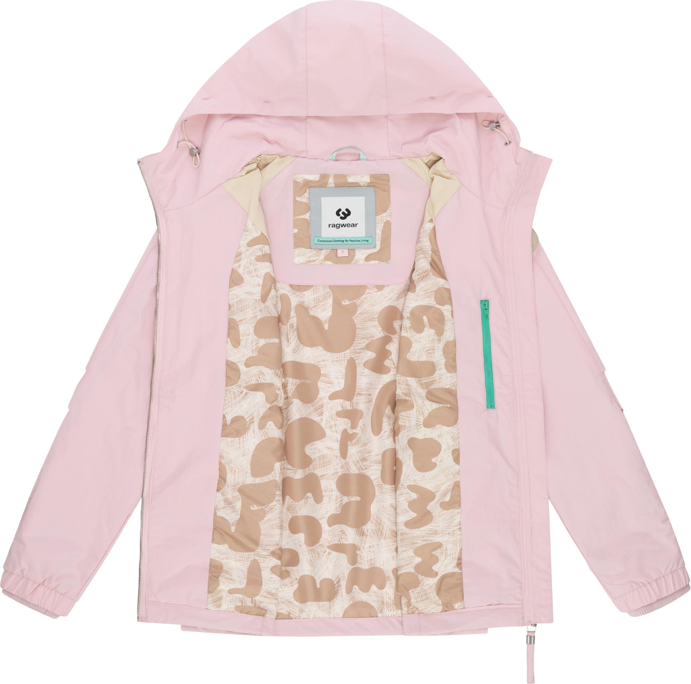 Giacca funzionale 'Dizzea' di Ragwear in rosa