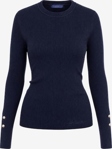 GUESS - Jersey 'LS CN ELLIE SWTR W6YR09 Z0948' en azul: frente