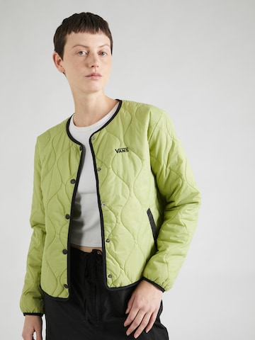 VANS Демисезонная куртка 'FORCES' в Зеленый: спереди