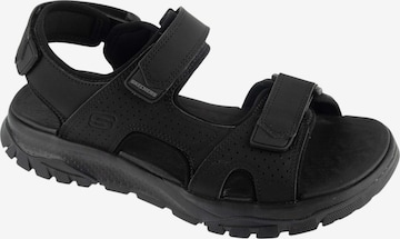 SKECHERS Sandals 'Wagner - Avalon' in Black: front