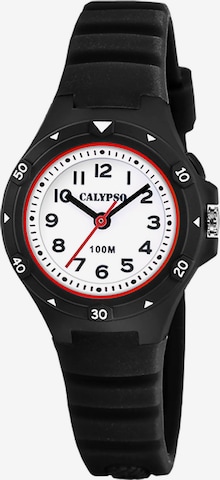 CALYPSO WATCHES Uhr in Schwarz: Vorderseite