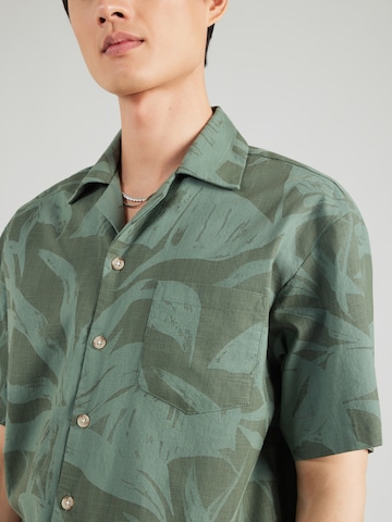 Jack & Jones Premium Regular fit Πουκάμισο 'JPRBLUBAHAMAS' σε πράσινο