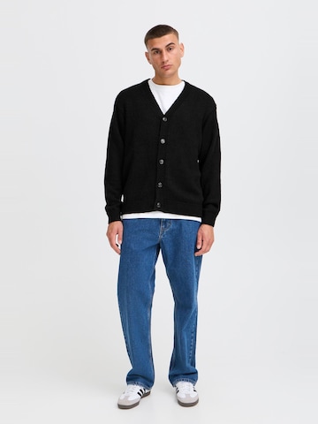 !Solid Knit Cardigan 'Hamed' in Black