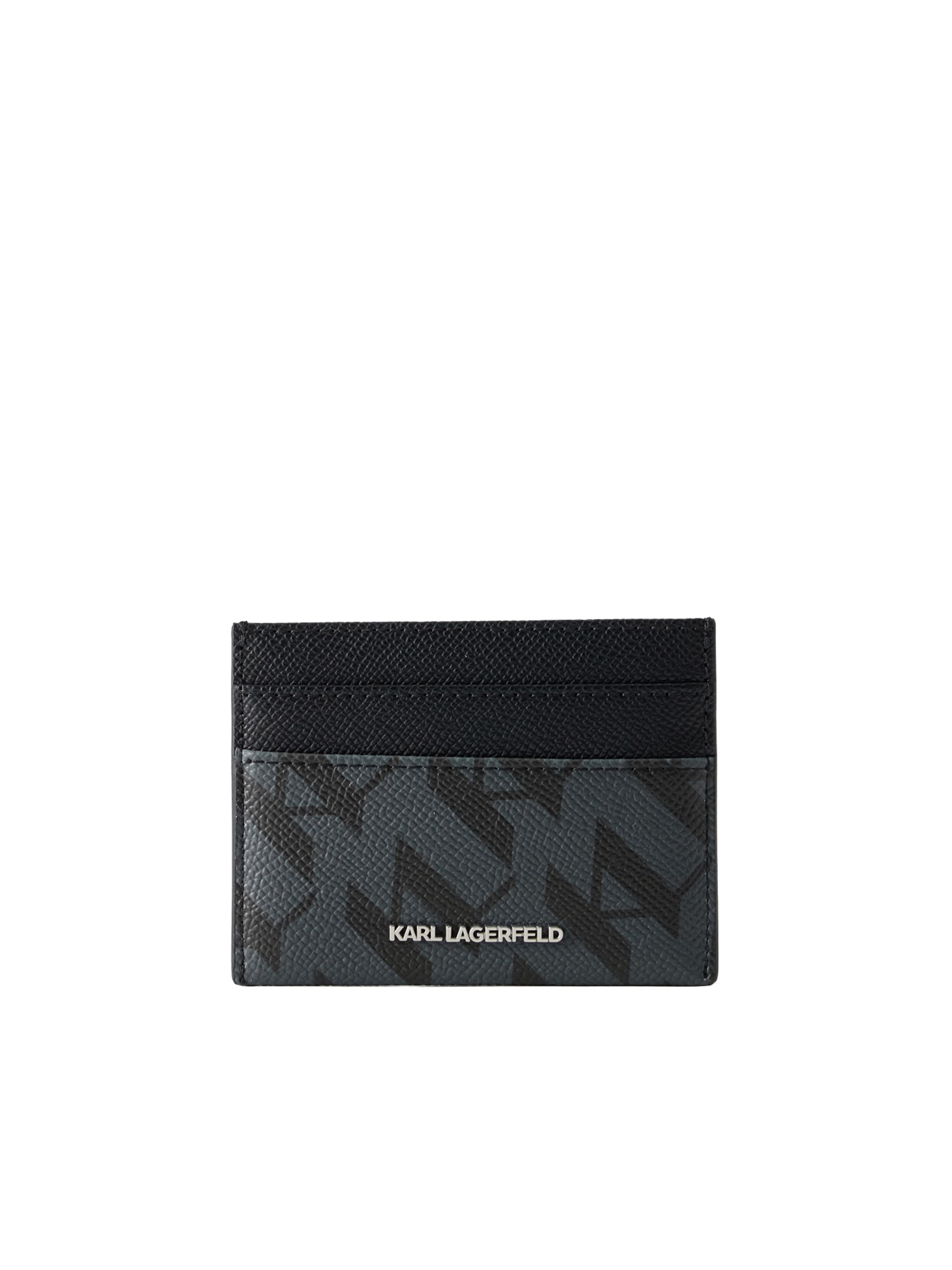 Astuccio 'K/IKON' di Karl Lagerfeld in nero: frontale