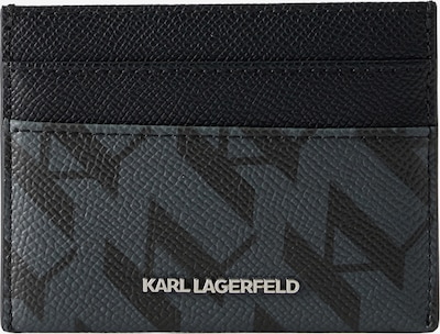 One Size dydžio Dėklas 'K/IKON' iš Karl Lagerfeld, spalva – tamsiai pilka / juoda, Prekių apžvalga