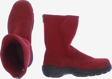 Lands‘ End Dress Boots in 39 in Red: front